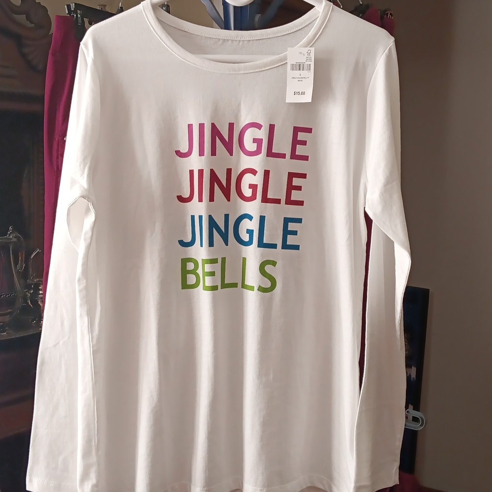 Women's long sleeve Christmas shirt